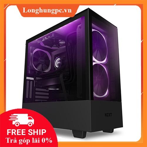 Vỏ case NZXT H510 Elite Black (Mid Tower/Màu Đen)