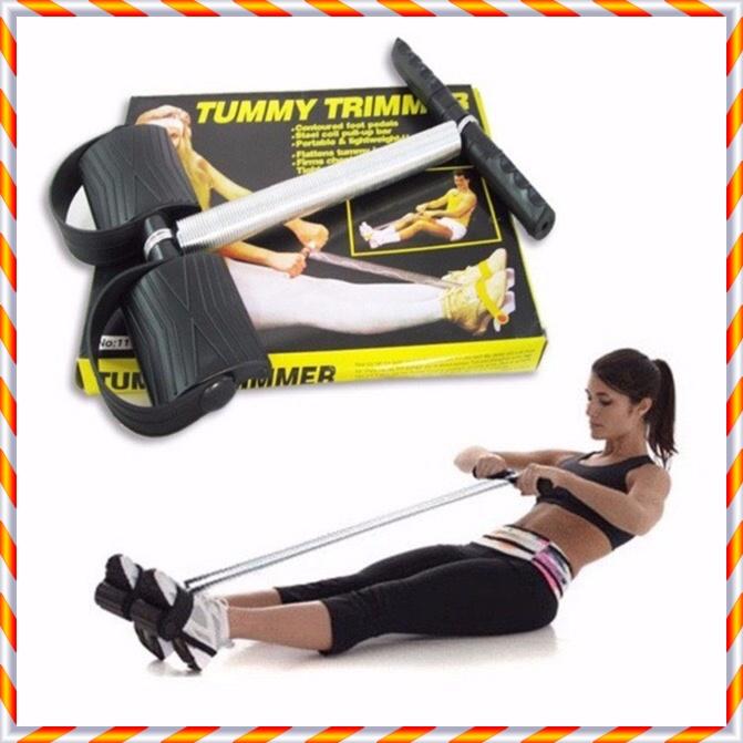 Dây kéo lò xo tập thể dục Tummy Trimmer - Dụng cụ tập Gym Bụng, tập thể dục đa năng tại nhà KINGDOM SPORT