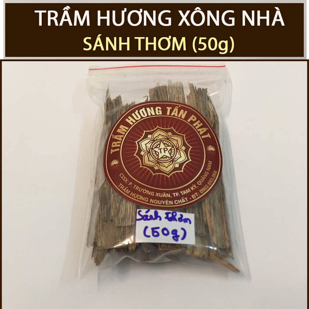 Trầm Hương Xông Nhà Cao Cấp - Miếng Sánh Thơm &amp; Sánh Cao Cấp ( 50g. 100g, 200g)