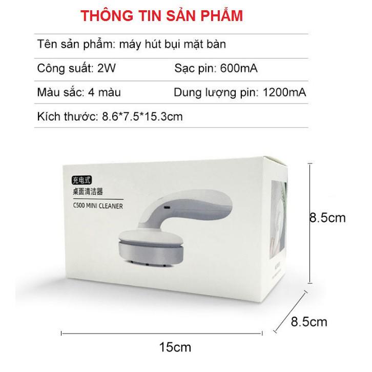 Máy hút bụi cầm tay đa năng Desk Cleaner USB Charging  - Home and Garden