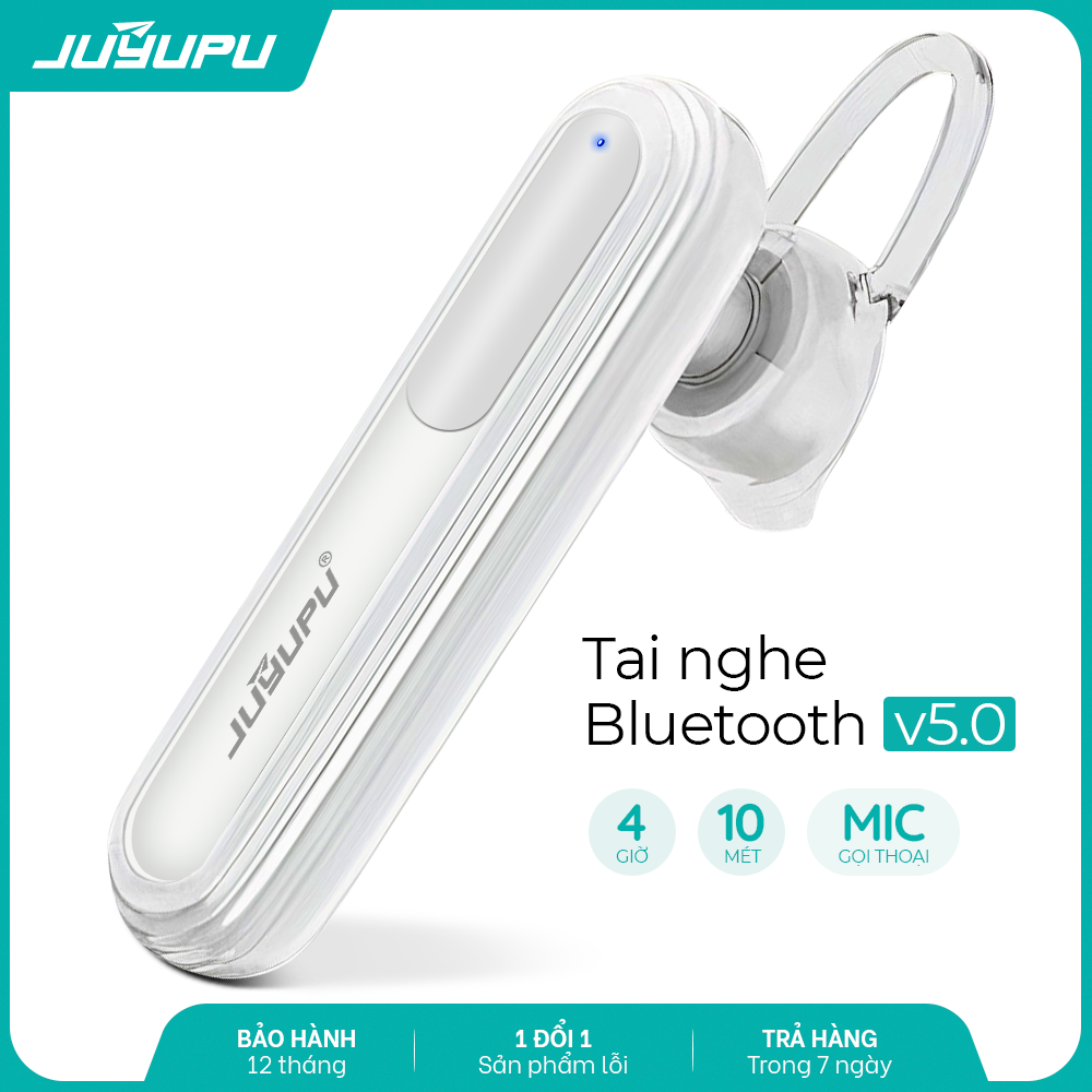 Tai nghe không dây JUYUPU BXJ20 cao cấp bluetooth V5.0 nhét tai dành cho iPhone Samsung OPPO VIVO HUAWEI XIAOMI - HÀNG CHÍNH HÃNG