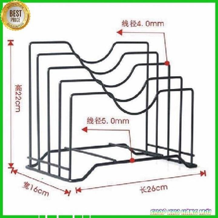 Giá Để Dao, Thớt Đa Năng Giá Cài Vung, Thớt Siêu Tiện Dụng