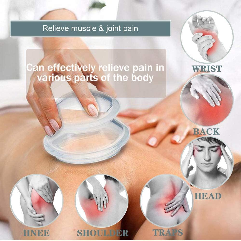 Bộ giác hơi trị liệu 4 kích cỡ - Studio và Home Silicone Cupping