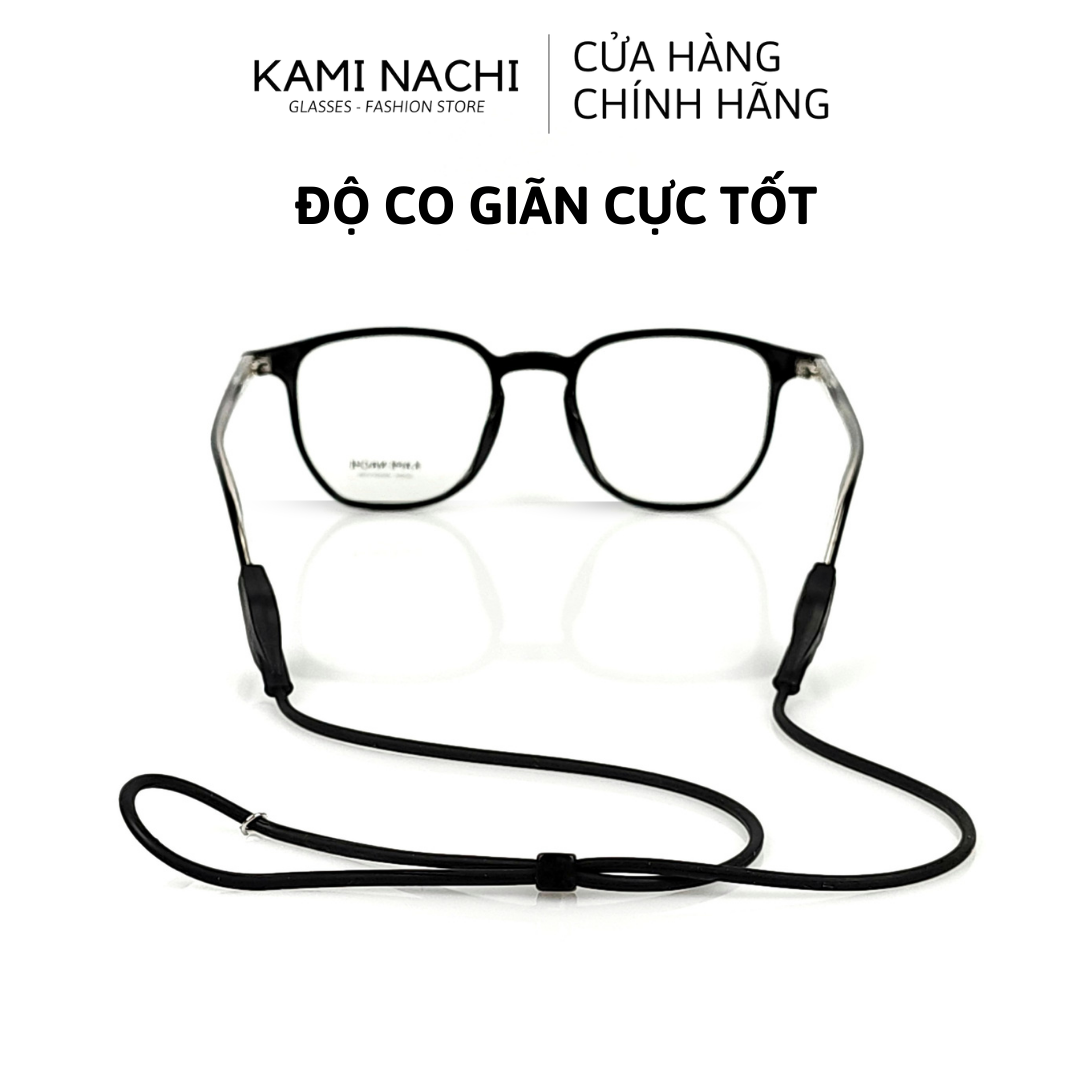 Dây đeo chống trượt cho mắt kính KAMI NACHI phiên bản nâng cấp lỗ dẹp 5mm chất liệu silicon