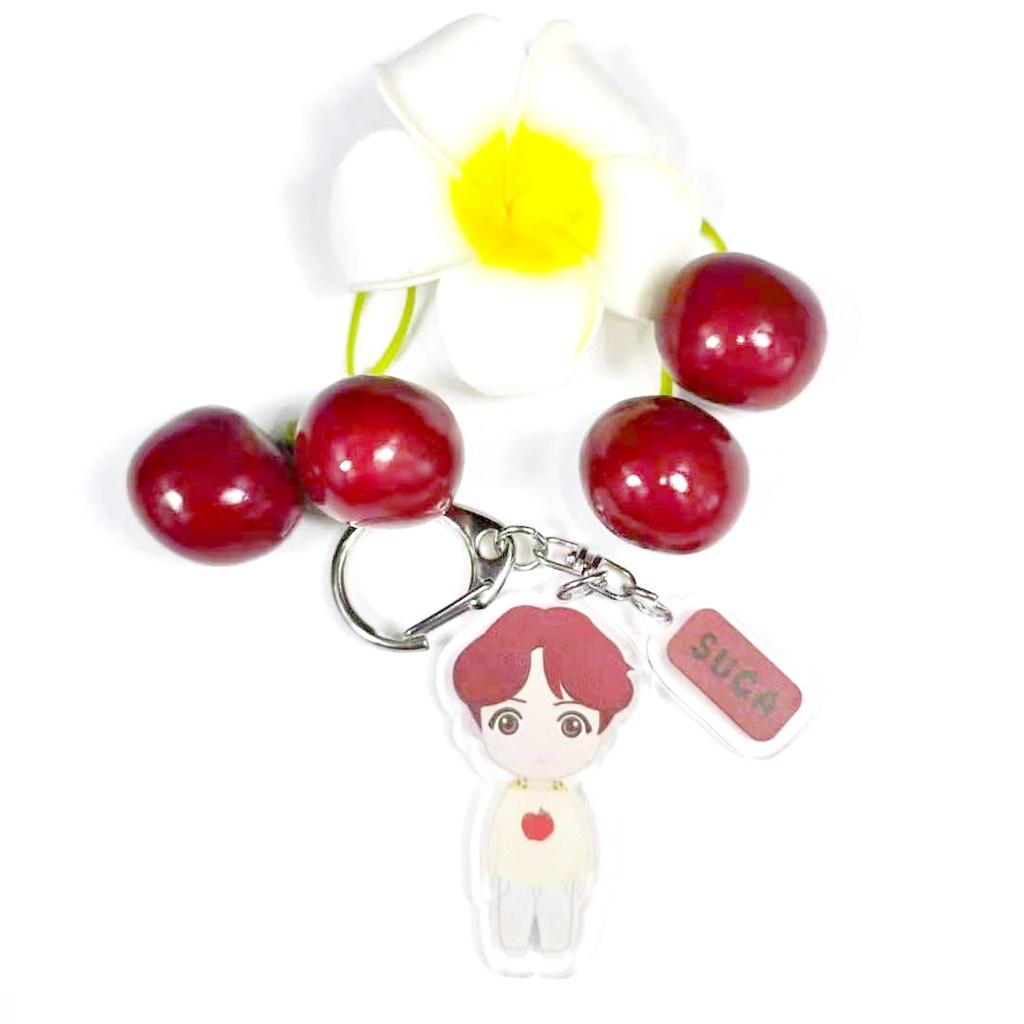 Móc khóa acrylic hình nhóm nhạc BTS- Mẫu 1