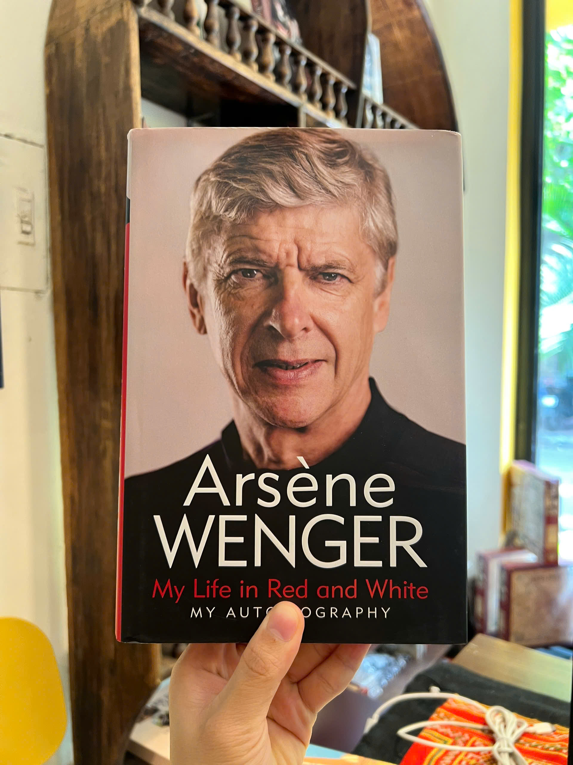 Sách - My Life in Red and White by Arsène Wenger | Sports / Football / Biography / Ngoại văn Tiểu sử