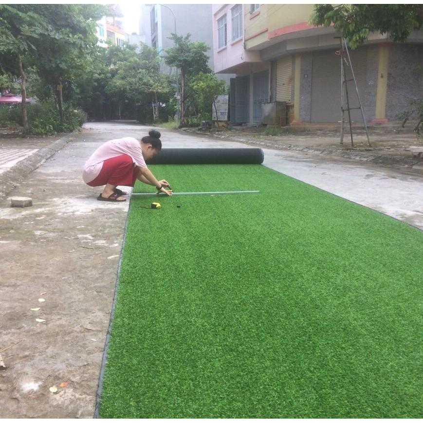 Combo 35 m2 thảm cỏ nhân tạo sân vườn sợi cỏ 2cm