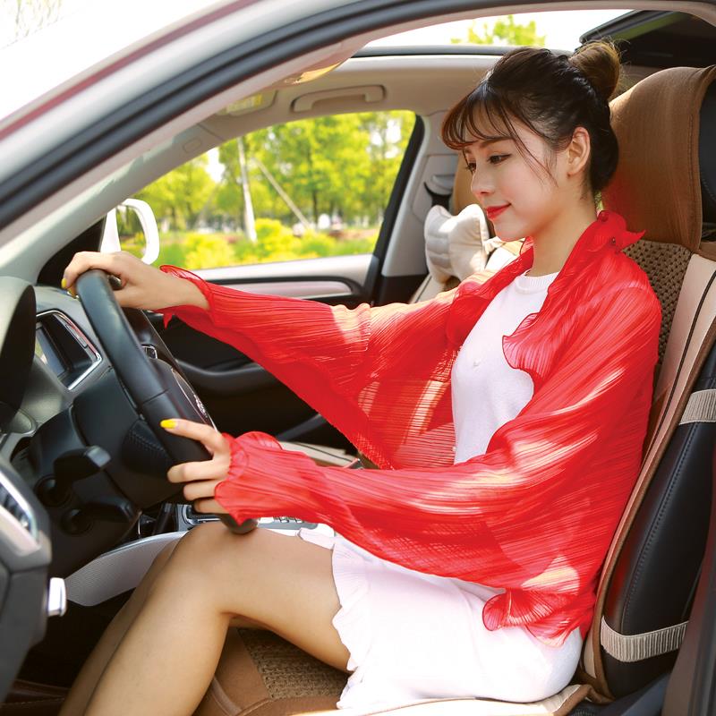 Khăn choàng cho phụ nữ kết hợp áo khoác- khăn choàng đi biển