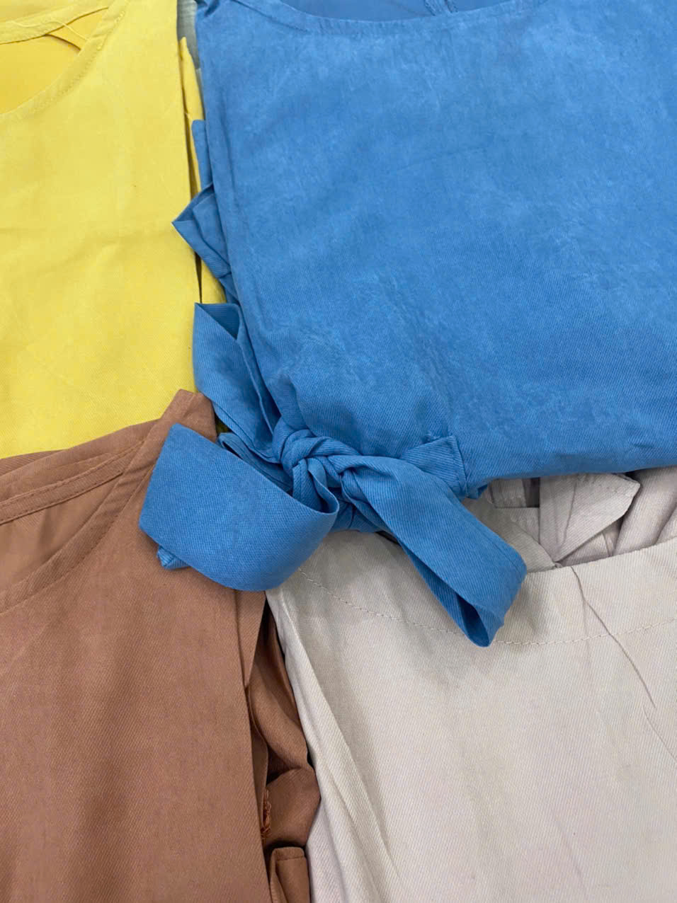 Áo kiểu nữ đẹp form rộng hàng Quảng châu, chất liệu vải mềm mát, phong cách Hàn Quốc, Áo Babydoll tay ngắn NeSa Shop