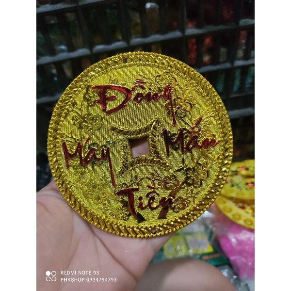 Đồng tiền lớn 10cm -15cm phụ kiện trang trí Tết