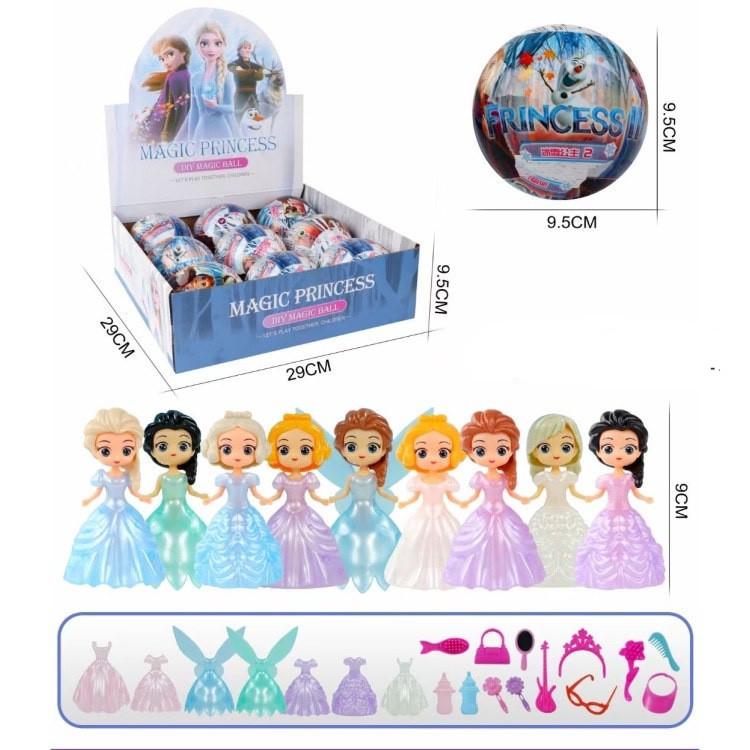 Đồ chơi trứng bất ngờ công chúa Elsa kèm phụ kiện đáng yêu cho bé quà tặng cho bé trẻ em