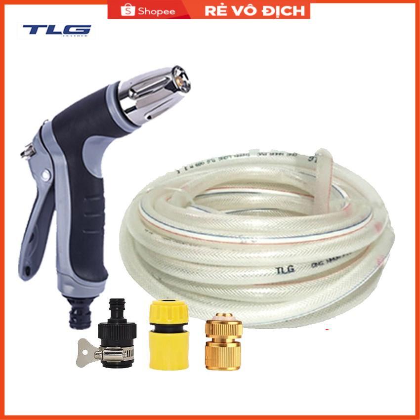Bộ dây và vòi xịt rửa xe tưới cây tăng áp 3-5M 206817