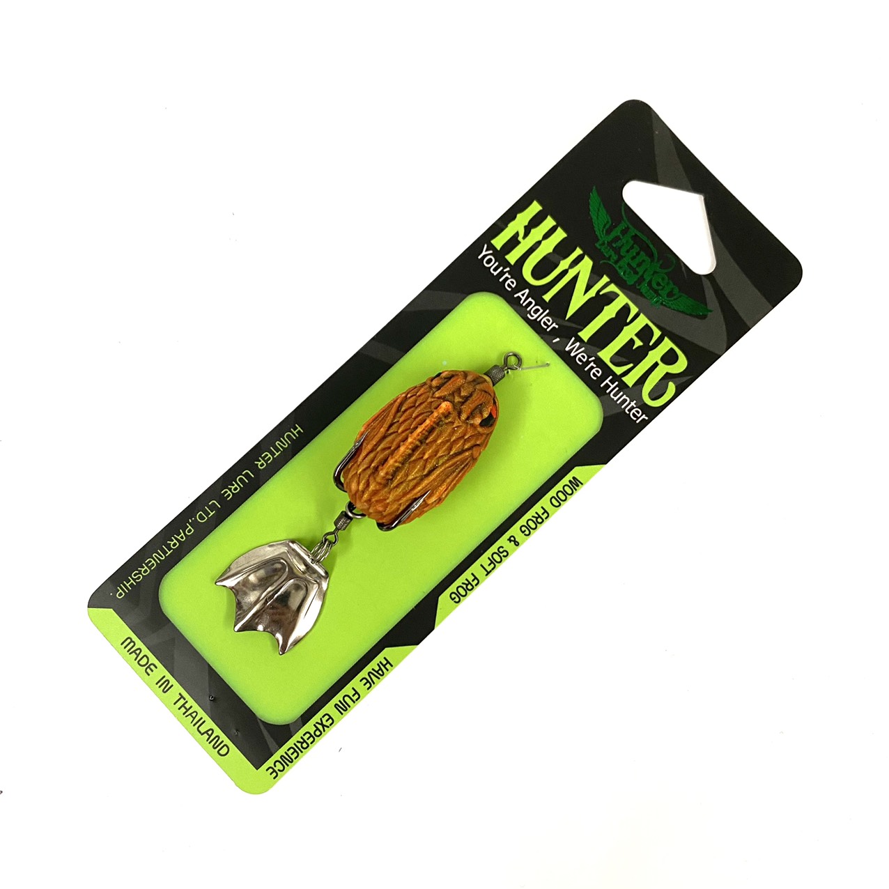 Mồi Giả Câu Cá Nhái Hơi Thái Lan Hunter V6 Dài 3.5cm Nặng 7.5g Mẫu Mới Nhiều Màu Siêu Nhạy Dùng Câu Cá Lóc, Chẽm, Mú