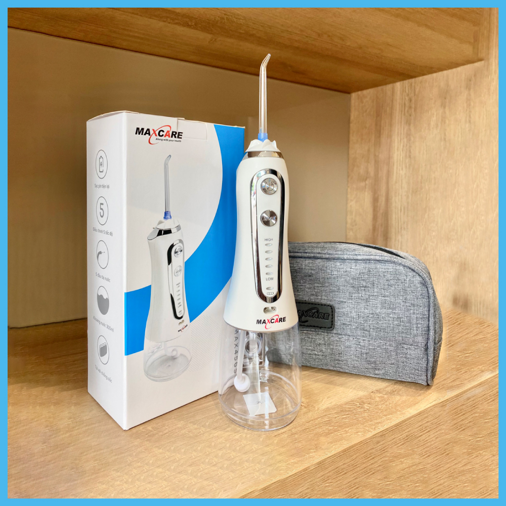 Máy tăm nước cầm tay Maxcare Max456S