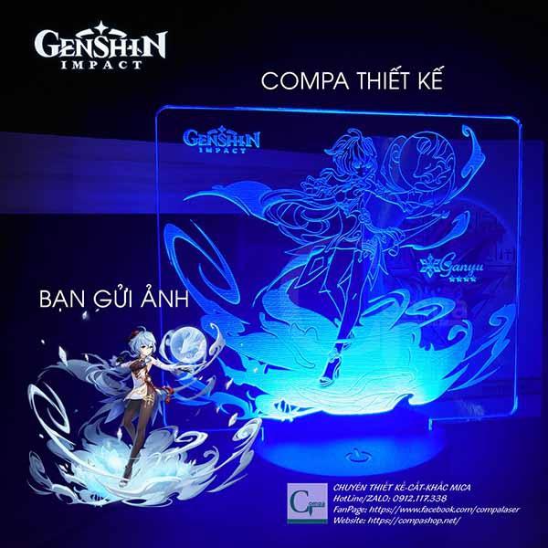 Đèn Ngủ Genshin Impact Ganyu