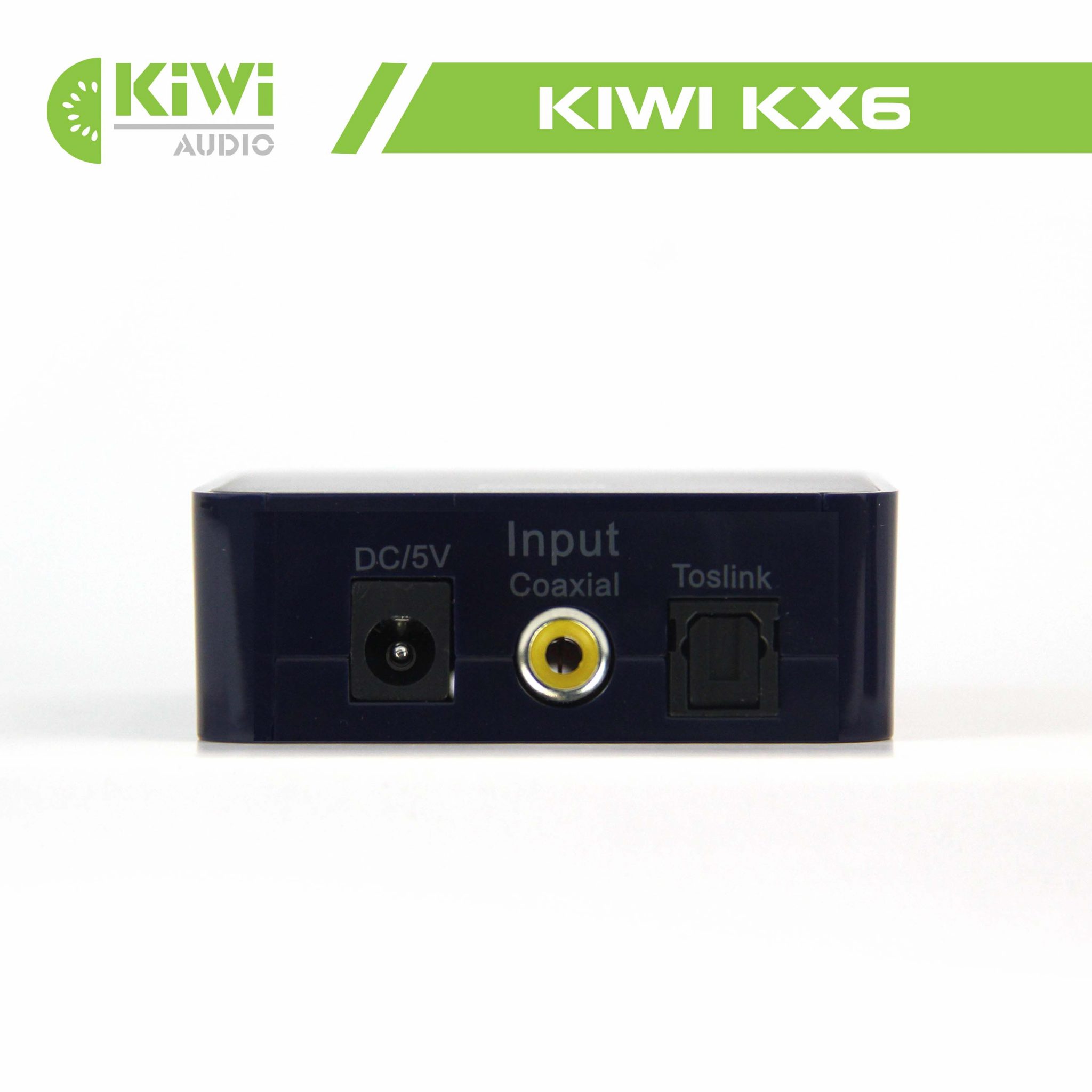 Bộ Chuyển Đổi Âm Thanh Quang Học Digital sang Analog Kiwi KX6 - Hàng Chính Hãng