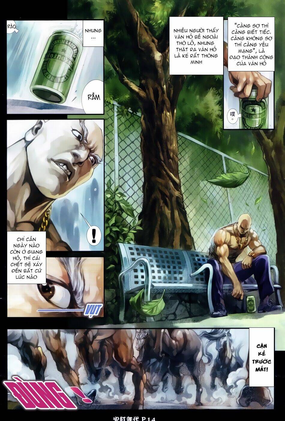 hỏa hồng niên đại hắc cốt đường chapter 40 13