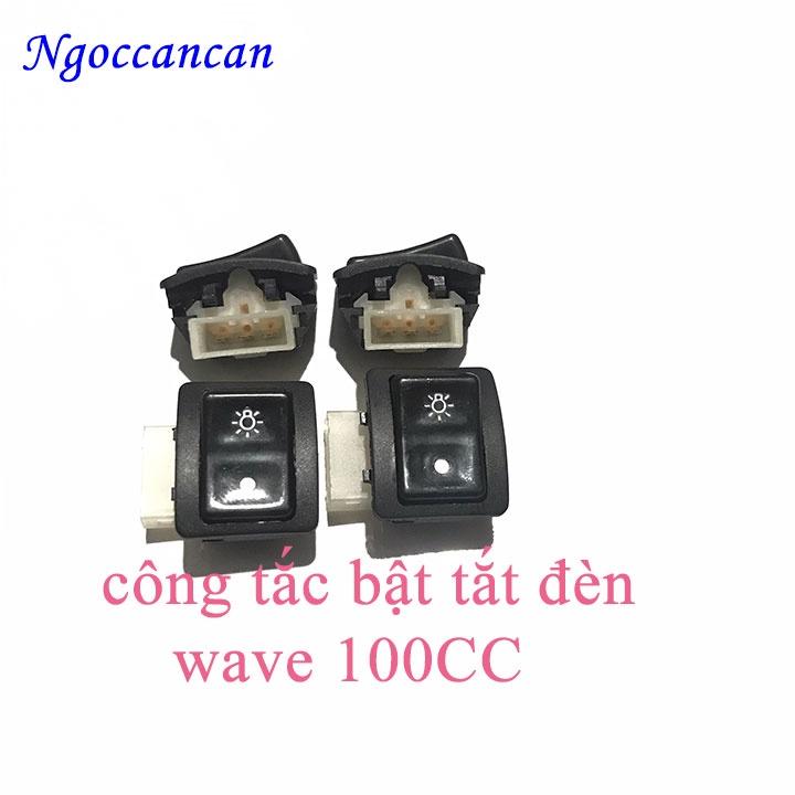 Công Tắc Bật Tắt Đèn Xe Wave A cá RS 100