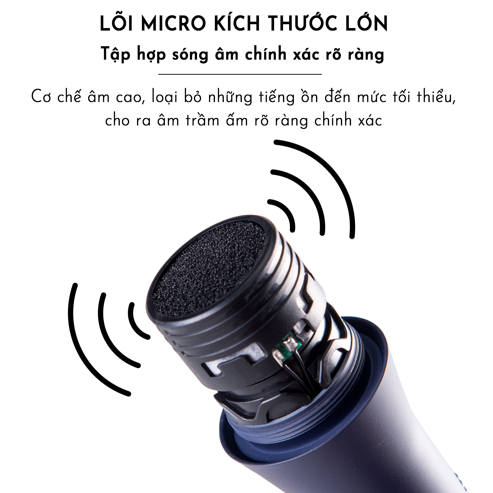 Micro Karaoke Có Dây  JSJ-GL-9.0 S Hàng Chính Hãng