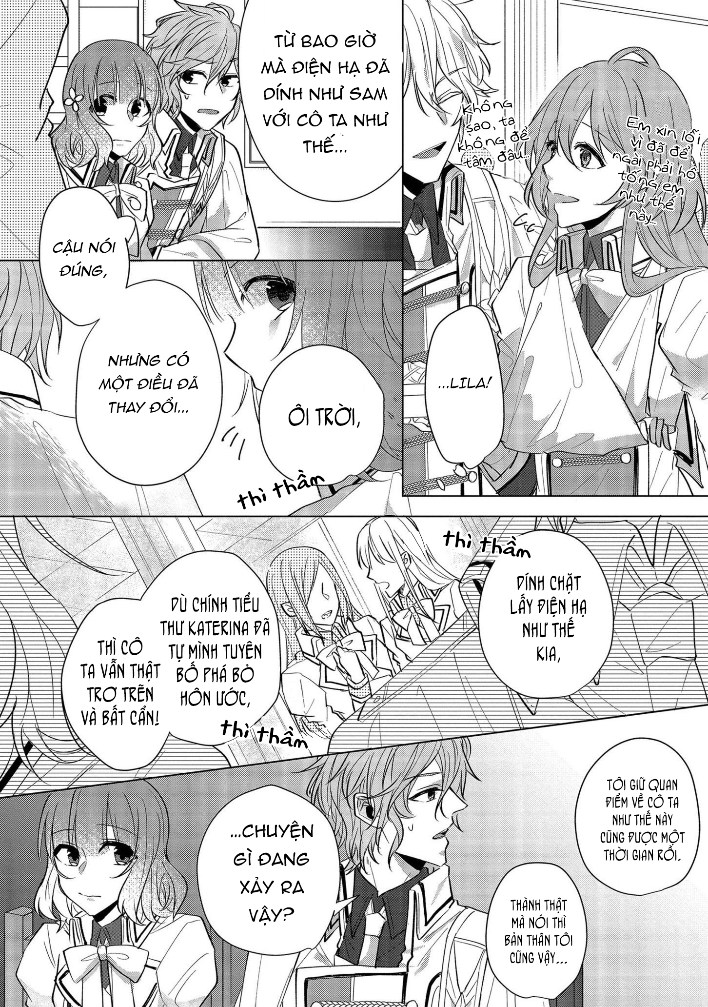 vị hôn phu là kẻ phản diện nên tôi hơi rén chapter 8 16