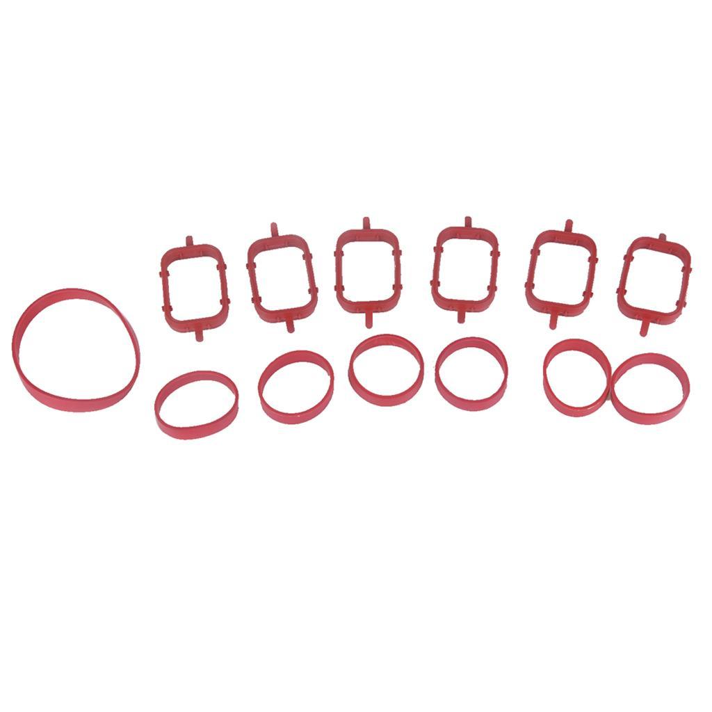 6 Pieces 33mm Diesel Swirl Flap Bungs Gaskets Kit For BMW E60/E61 E90 E91