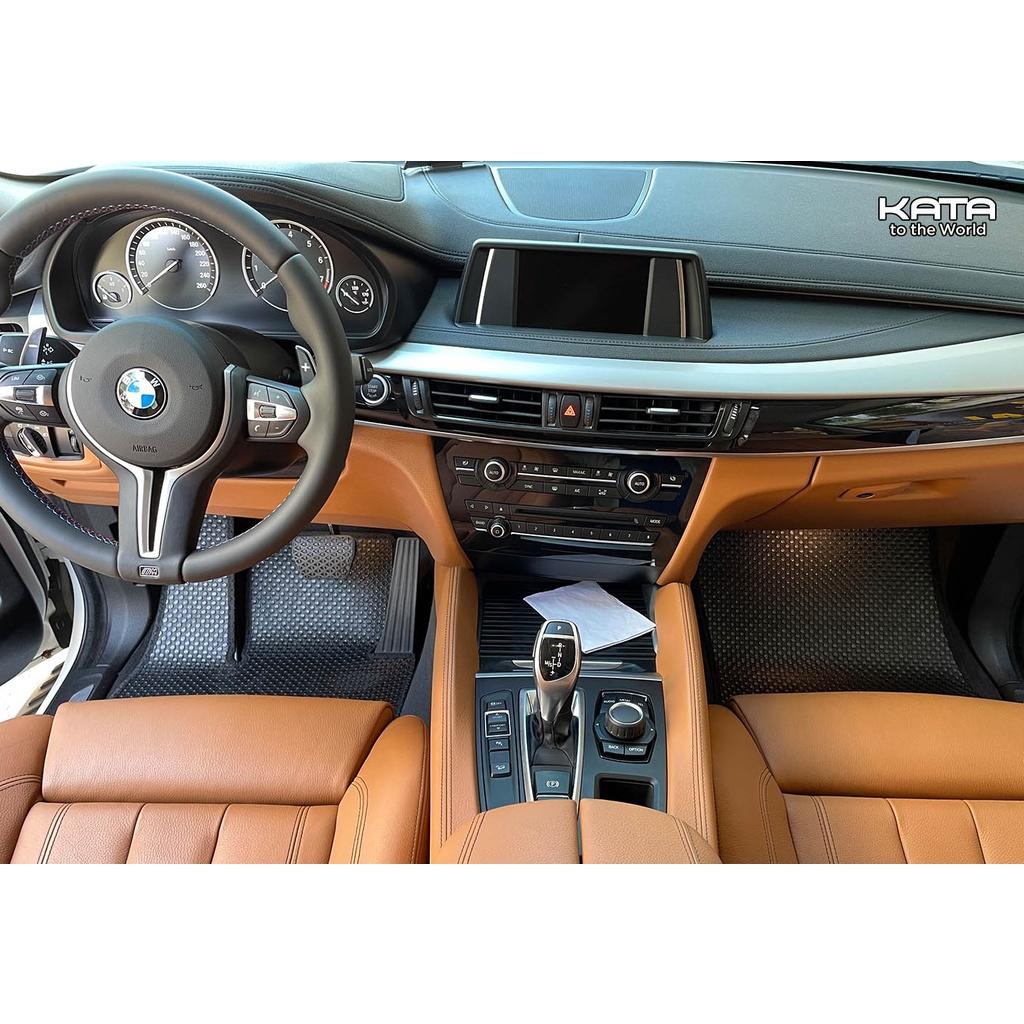 Thảm lót sàn ô tô KATA cho xe BMW X6 - Khít với sàn xe, Chống trơn, Không mùi, Không ẩm mốc