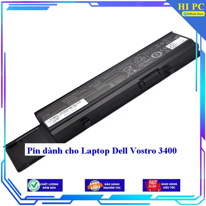 Pin dành cho Laptop Dell Vostro 3400 - Hàng Nhập Khẩu