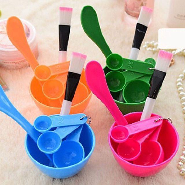 Bộ Bát Trộn Đắp Mặt Nạ 04 Món