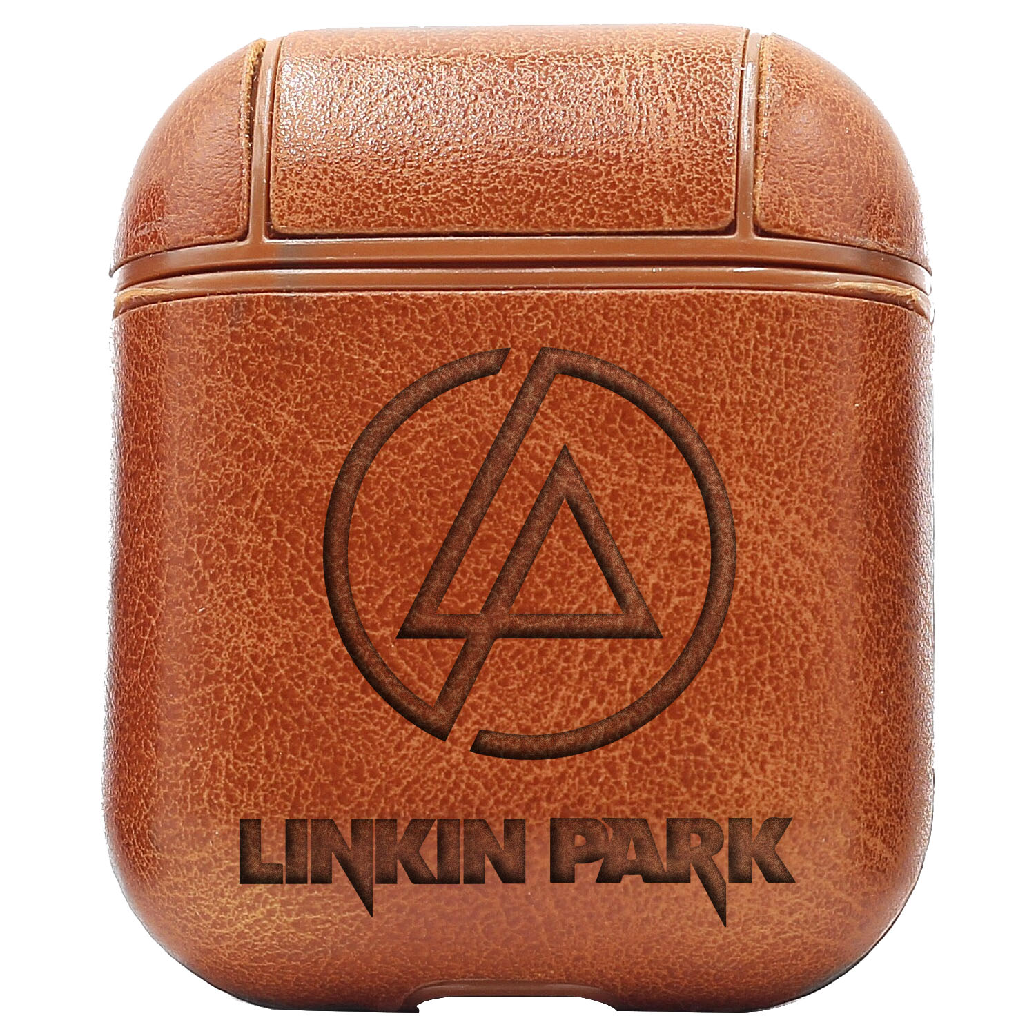 Bao Da Cover Dành Cho Apple Airpods 1 / 2 Premium  Khắc Hình The Linkin Park