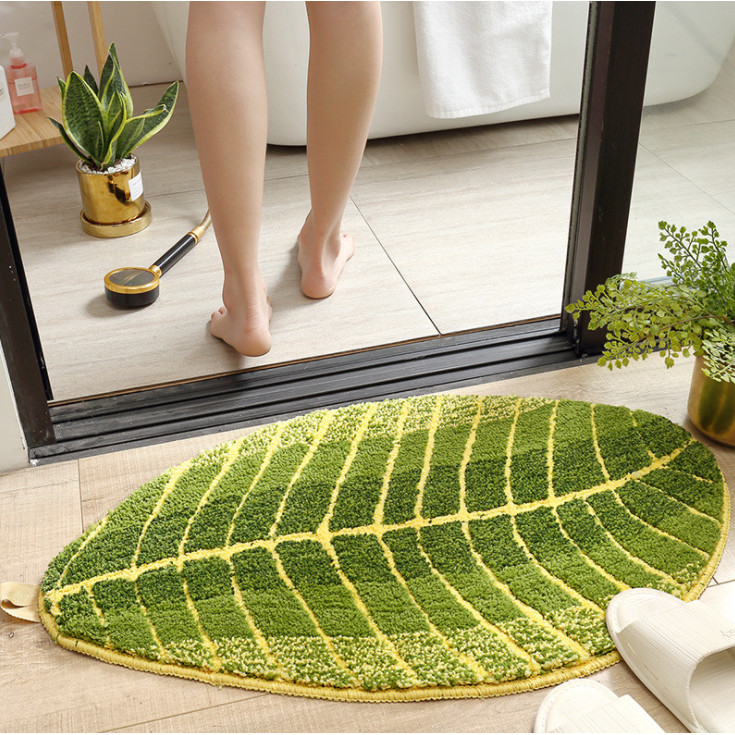 Thảm Hình Chiếc Lá 40x60cm