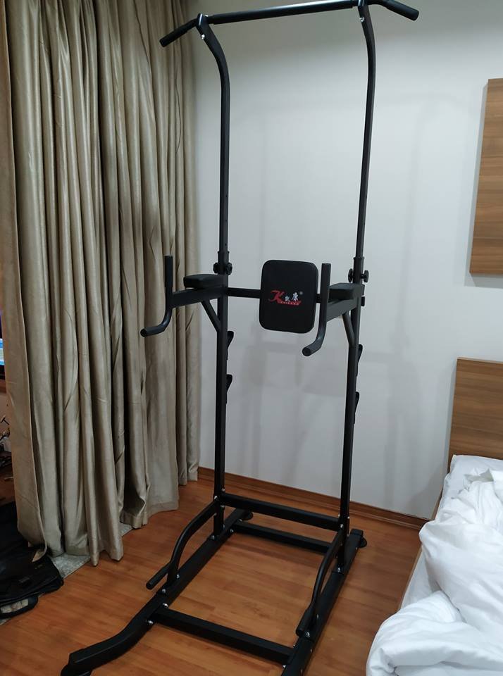 XÀ ĐƠN T056 chuyên dùng cho bài tập xà đơn, xà kép tại nhà ngoài ra kết hợp bài tập hít đất