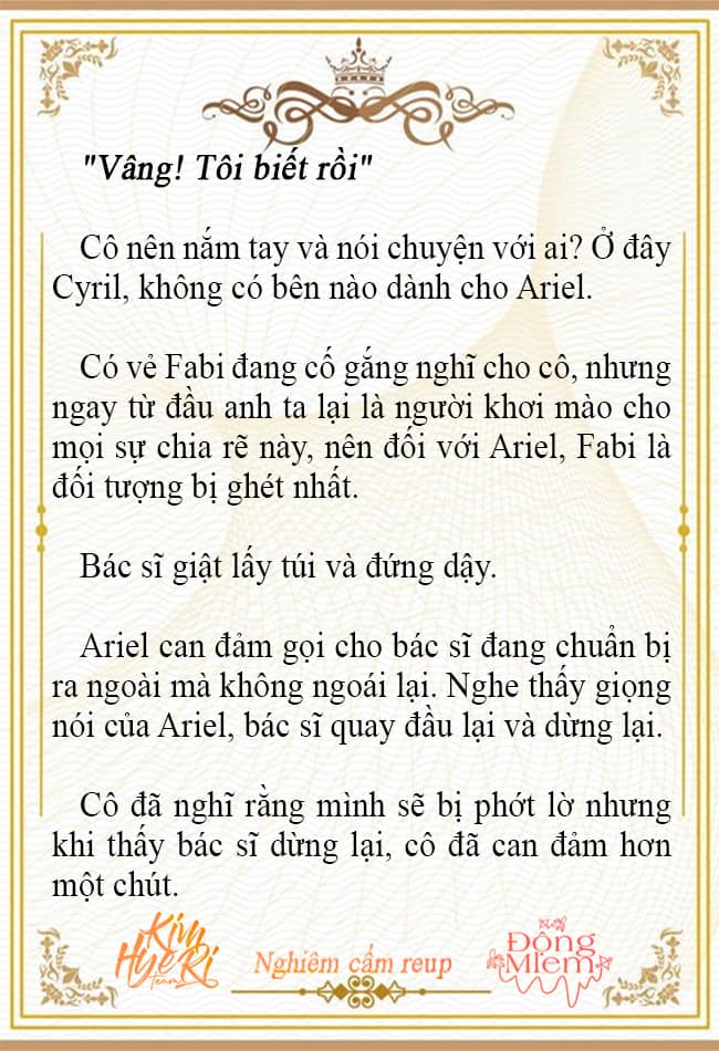 [novel 18+] ariel, thánh nữ dâm đãng chapter 46 15