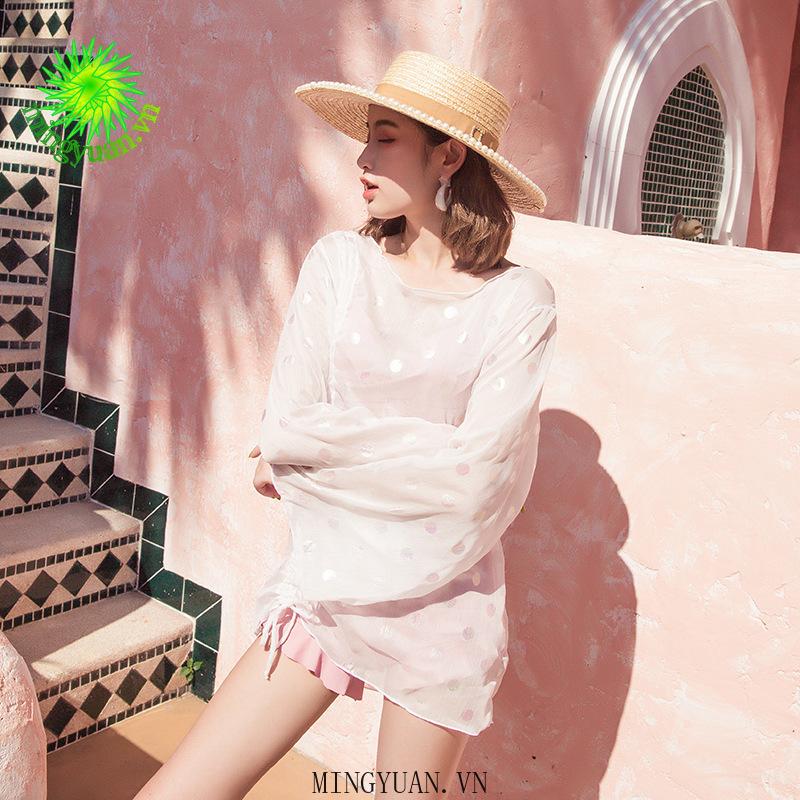 Set Đồ Bơi Ba Mảnh Quyến Rũ Thời Trang Dành Cho Nữ