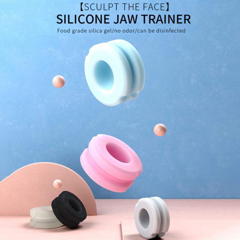 Jaw Line Exerciser Face Facial Muscle Jaw Trainer Chew Beauty Fitness Equipment Face Training Fitness Ball