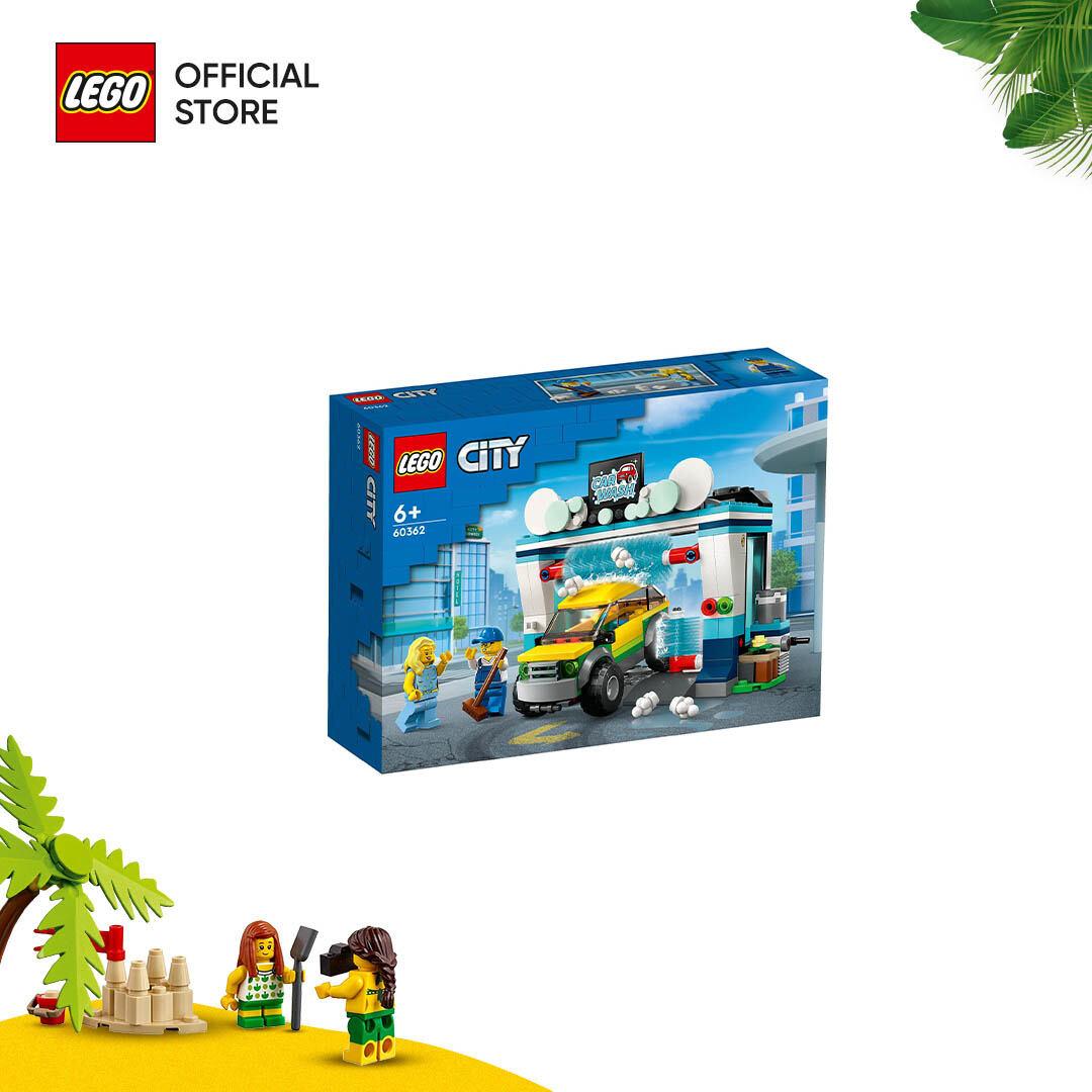 LEGO City 60362 Đồ chơi lắp ráp Trạm rửa xe (243 chi tiết)