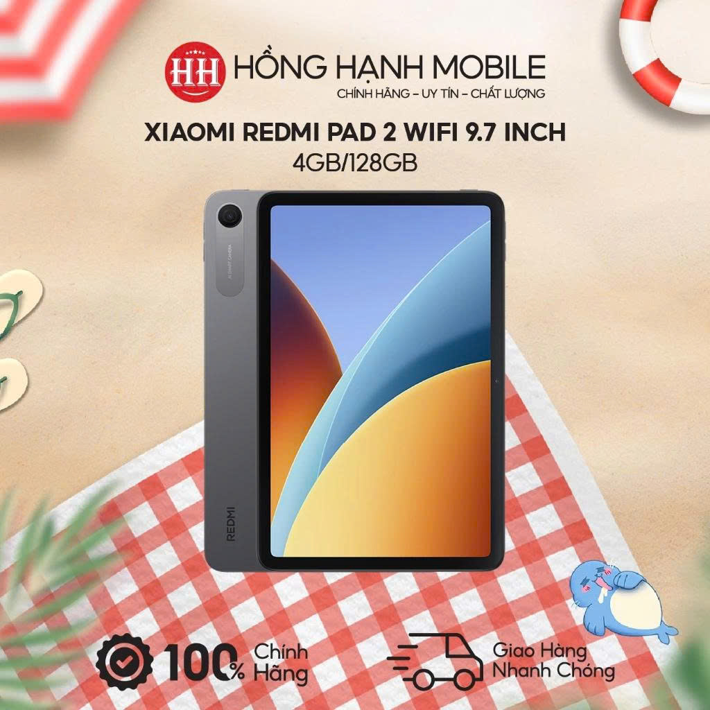 Máy Tính Bảng Xiaomi Redmi Pad 2 Wifi 4GB/128GB Bản 9.7 Inches - Hàng Chính Hãng