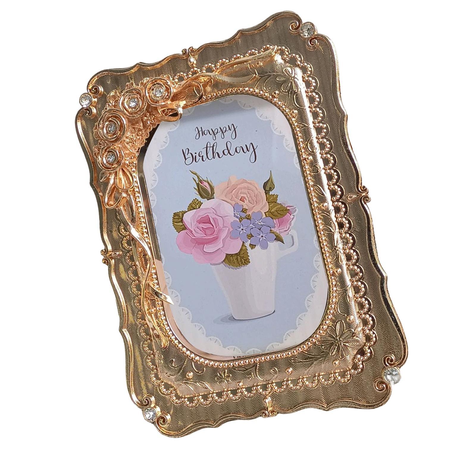 Modern Photo Frame Desktop Picture Holder Tabletop Ornament for Hallway