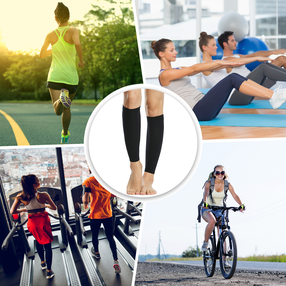 Cặp Vớ nén dài hở bàn chân co giãn 360 độ giúp cải thiện lưu thông máu