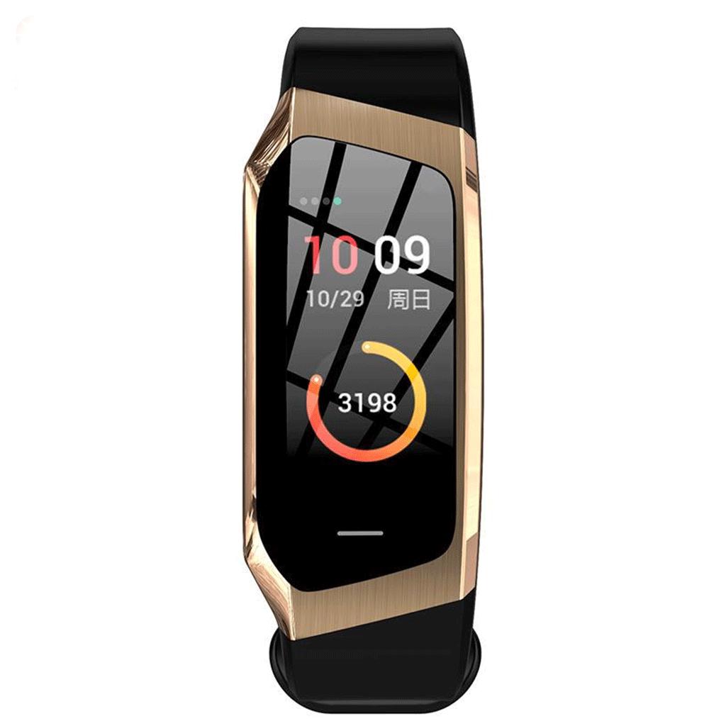 E18 Smart Bracelet Blood Pressure Heart Rate Monitor Fitness Tracker Smart watch IP67 Waterproof Sports Band