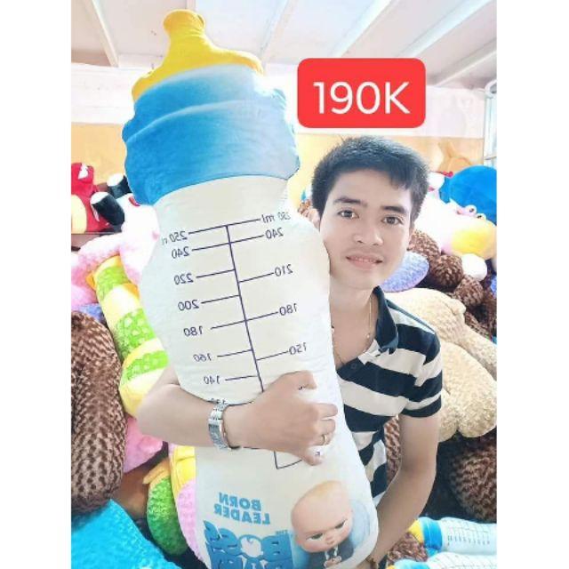GỐI ÔM BÌNH SỮA BABY BOSS SIÊU TO  GỐI ÔM HÌNH BÌNH SỮA
