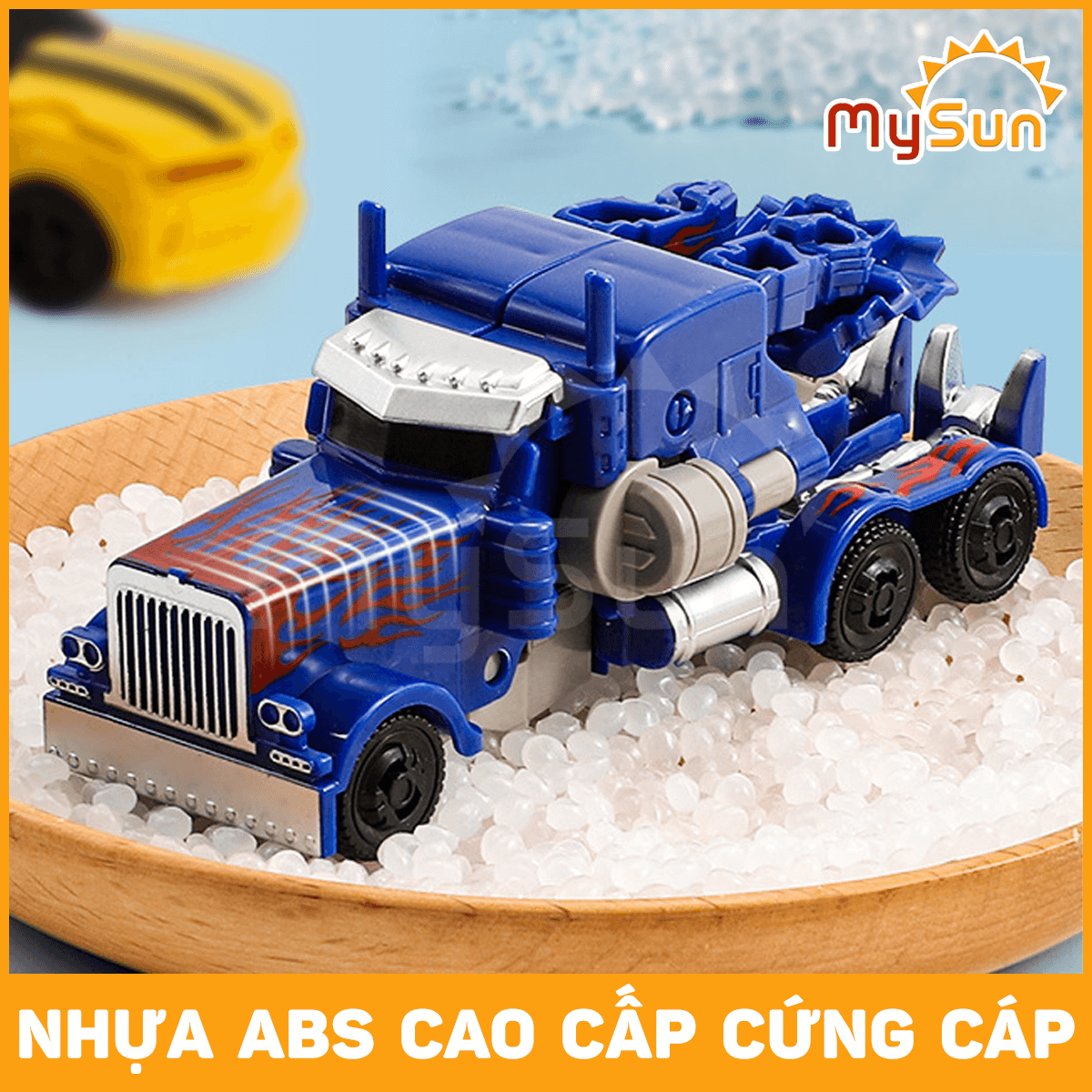 Xe robot biến hình đồ chơi mô hình rô bốt ô tô cho bé trai người máy giá rẻ MySun