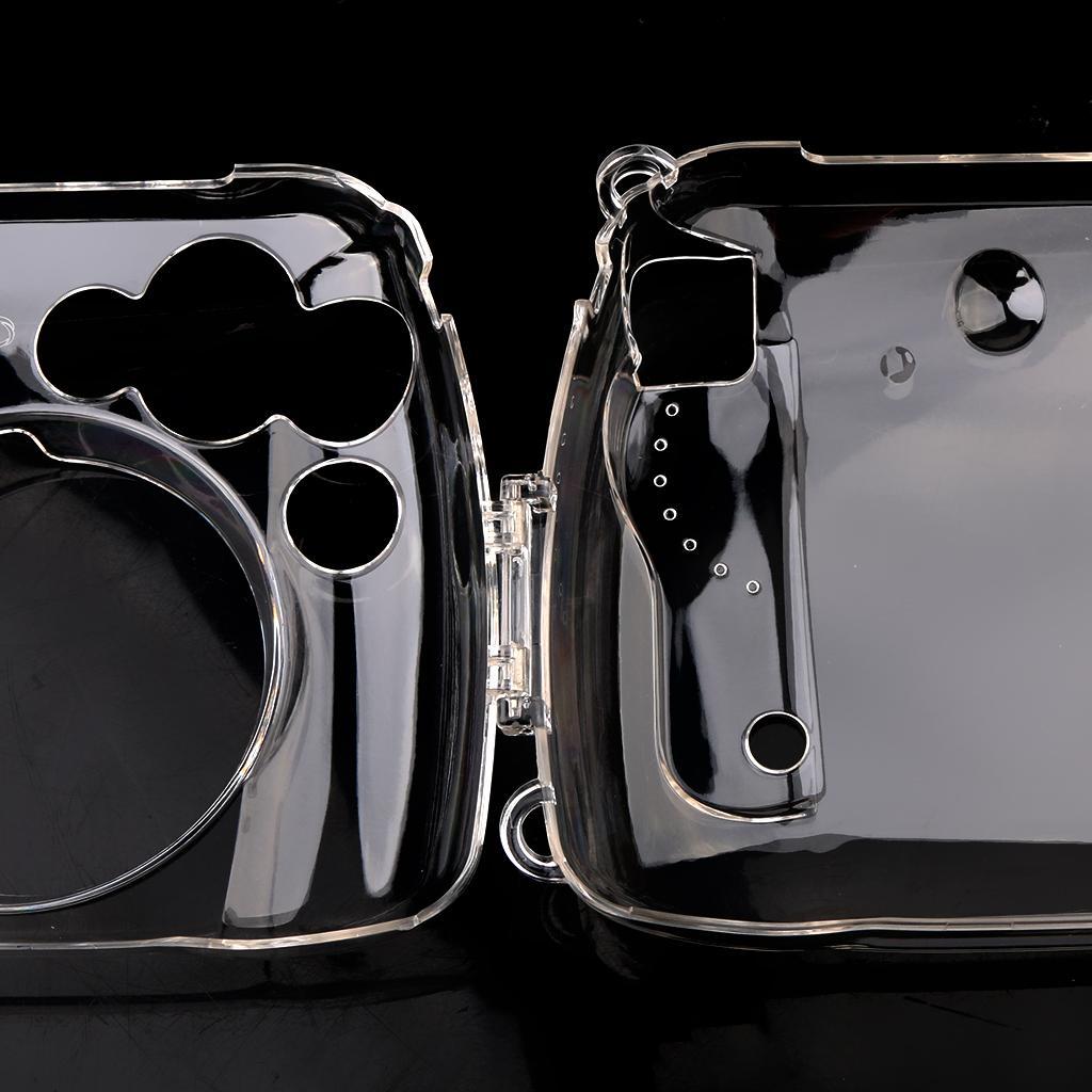 Filter Lens+Clear Case with Neck Shoulder Strap For  Instax Mini 8