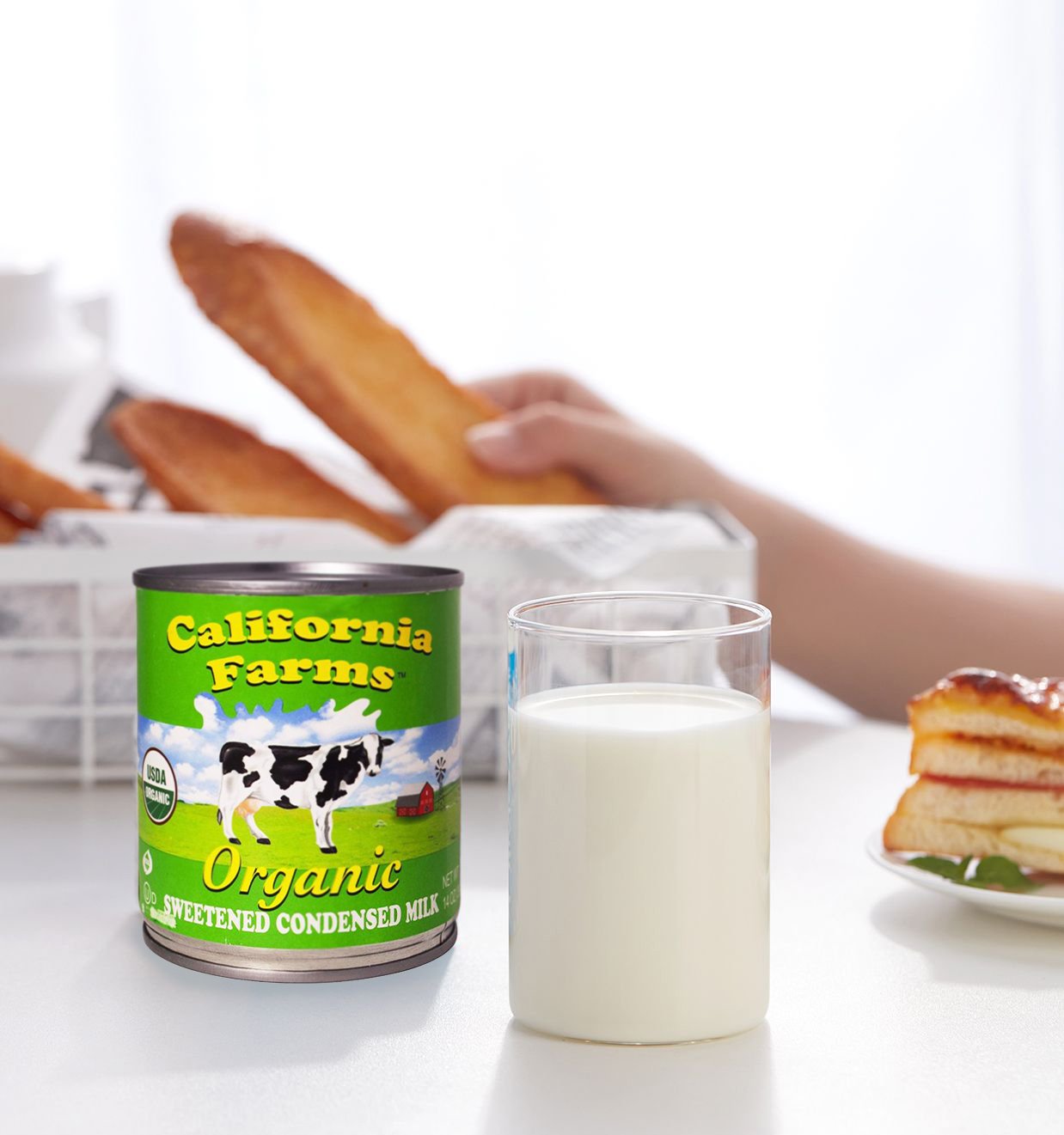 Sữa đặc có đường hữu cơ California Farms - Organic Sweetened Condensed milk California Farms 397gr