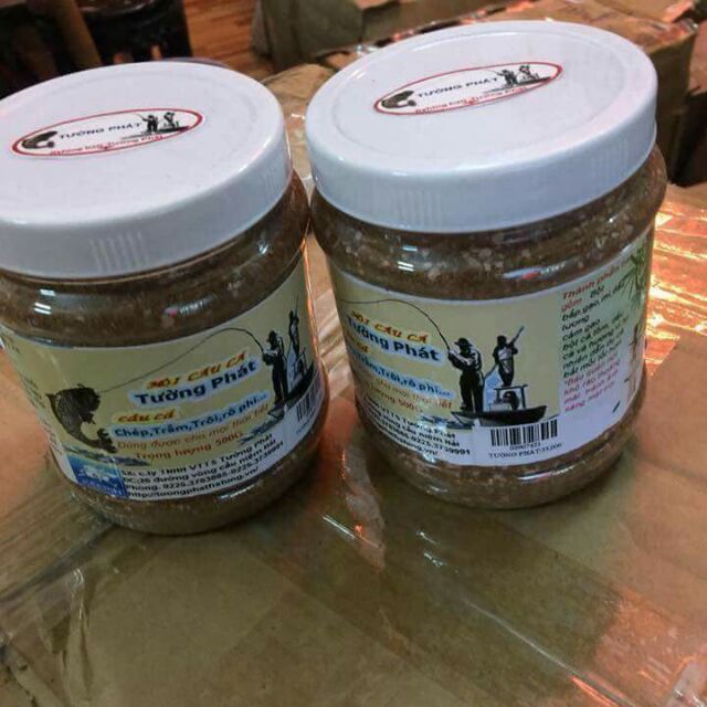 Một hộp mồi câu cá 500g, mồi câu lăng xê, chuyên cá chép, rô, nheo, chim, siêu nhạy cá