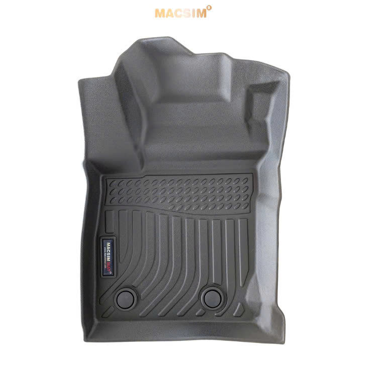 Thảm lót sàn xe ô tô Ford Fiesta 2011-2013 (sd) Nhãn hiệu Macsim chất liệu nhựa TPE cao cấp