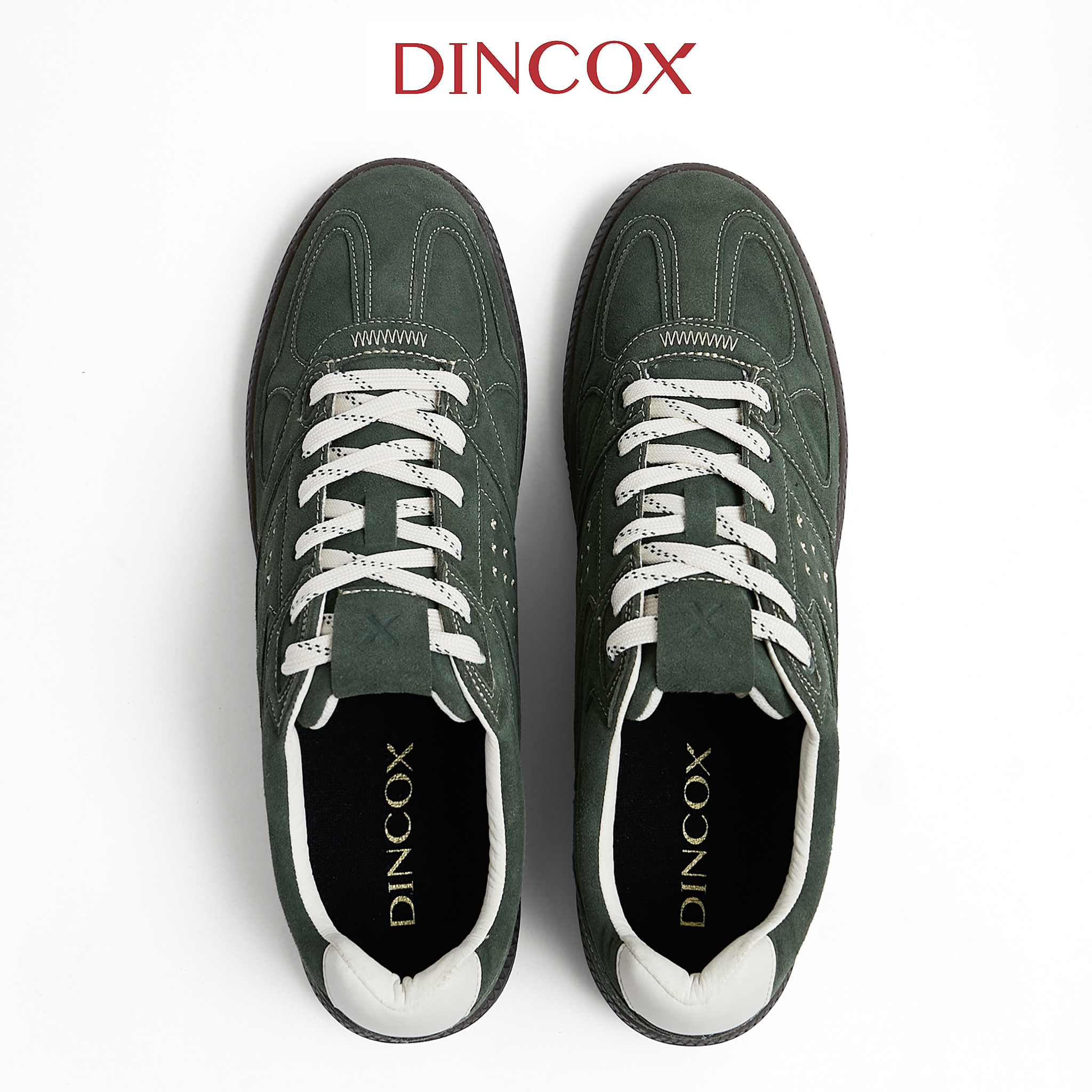 [NEW ARRIVAL] Giày Sneaker Nam Nữ Da Suede Cao Cấp Dincox Shoes DC50 WEED