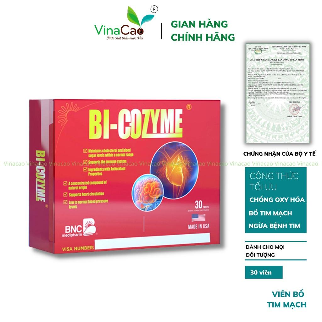 Bi-Cozyme giảm nguy cơ tắc mạch máu, nhồi máu cơ tim