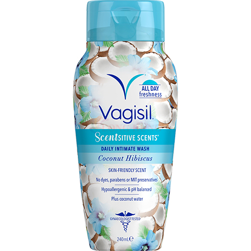 Dung dịch vệ sinh phụ nữ Vagisil Scentsitive Scents Daily Intimate Wash (240ml/354ml)- Hàng chính hãng