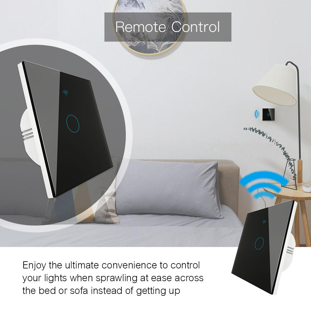 Công tắc đèn thông minh 90-250V. Điều khiển bằng giọng nói