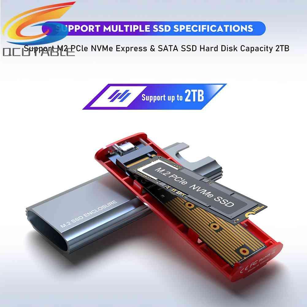 Hộp Đựng Ổ Cứng Ssd M2 2tb Nvme Pcie Ngff Sata M / b